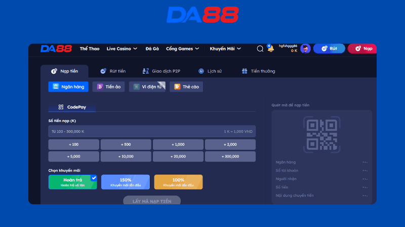 DA88 THÔNG BÁO VỀ GIAO DỊCH AN TOÀN TRÊN NHÀ CÁI DA88