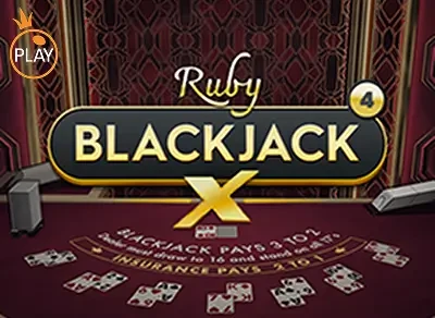 DA88 Blackjack X 4 - Ruby